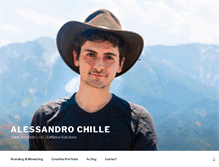 Tablet Screenshot of alessandrochille.com